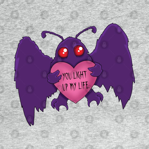 Mothman - Harbinger of Love by Holly Who Art